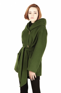 Женское пальто - Арт: 248 green - Размеры: 42-44 46-48 50-52 54-56