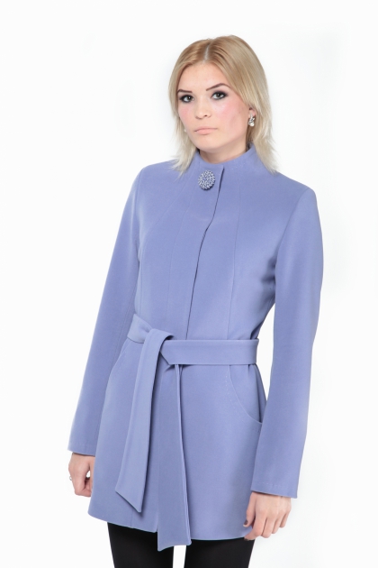 Женское пальто - Арт: 242 lilac - Размеры: 46 48 50 52